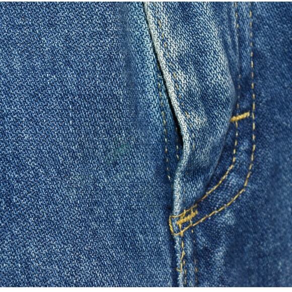 Wrangler George Strait Men's 35x34 Cowboy Cut Denim Jeans Distressed Western - Picture 3 of 10